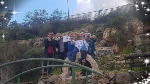 חיים רודאל עם אבנר רודאל במבצע דוגו בגן החרוב